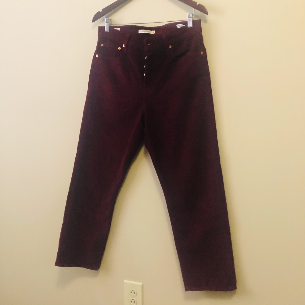 Levis Wedgie Cord Straight